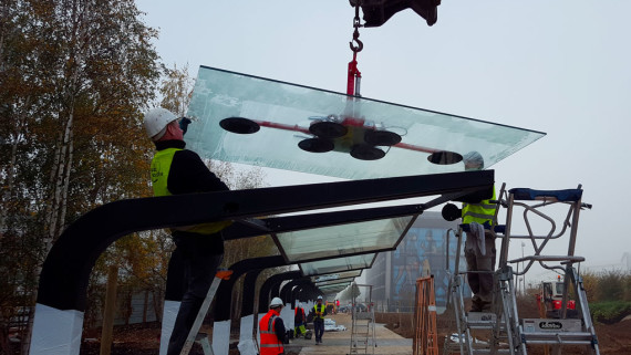 Installation d’abris vélos